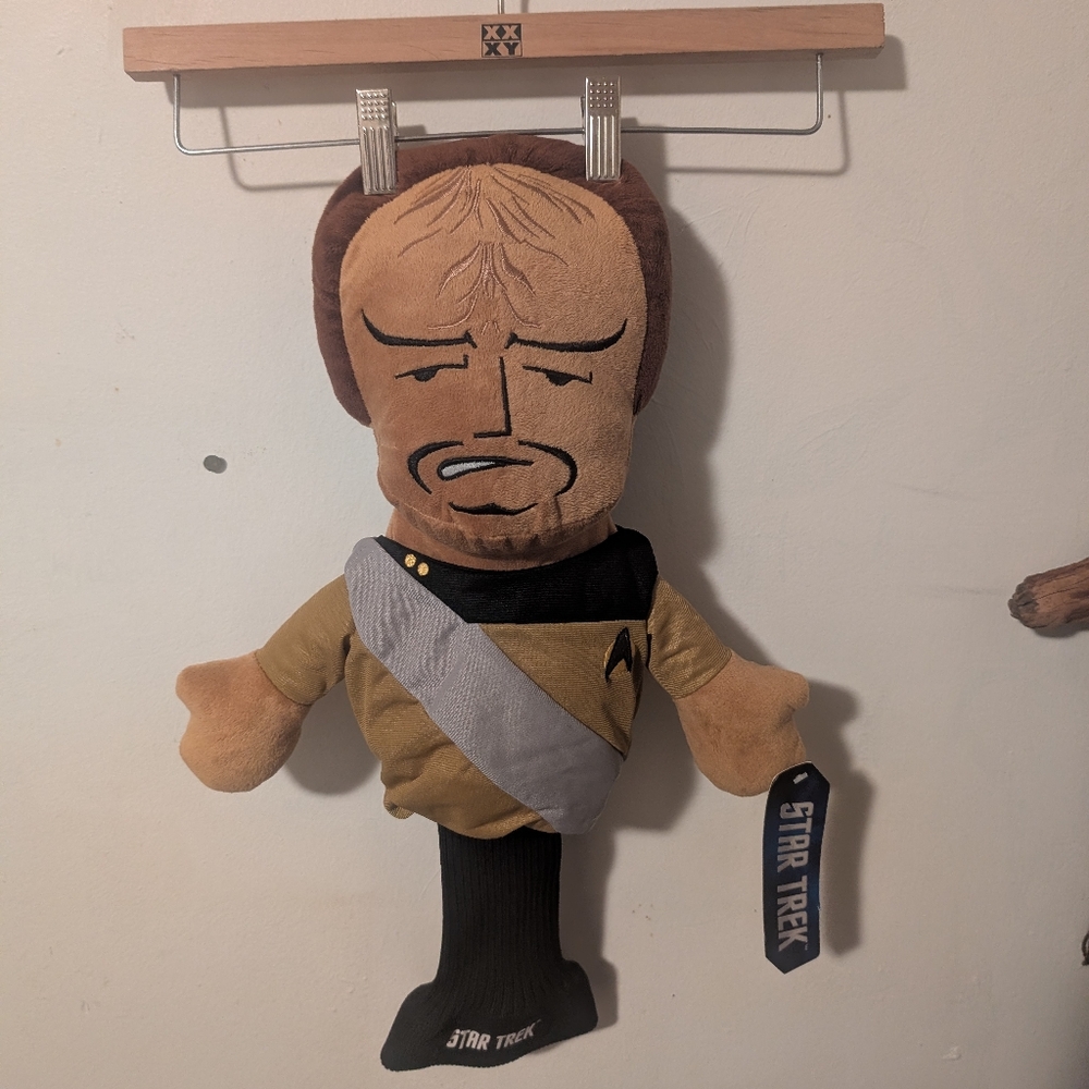 Star Trek Plush Golf Driver Cover - Brown and Black